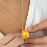 The Amore Locket | Pink Shimmer