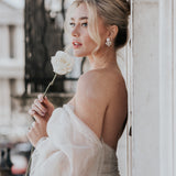 Kensington Bridal Crystal Stud Earrings UK bride