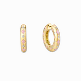 The Ophelia Hoops | Romantic Blush