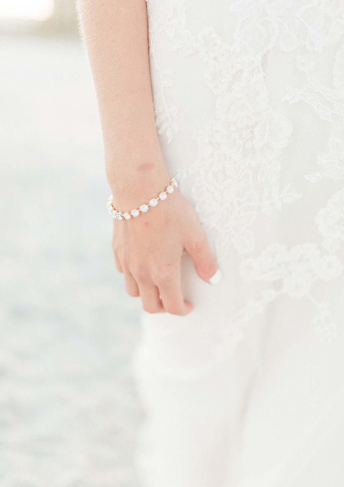 Mini Sparkling Stars Bracelet, jewelry designed and made by Sarah Gauci in Malta. 6mm Crystals. Gold Plated or Rose Gold Plated.