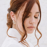 Sarah Gauci Earrings, Siena Earrings, Gold Earrings for any occassion, Gift for her