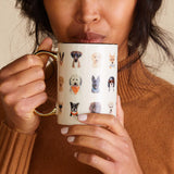 Porcelain Hot Dogs Mug