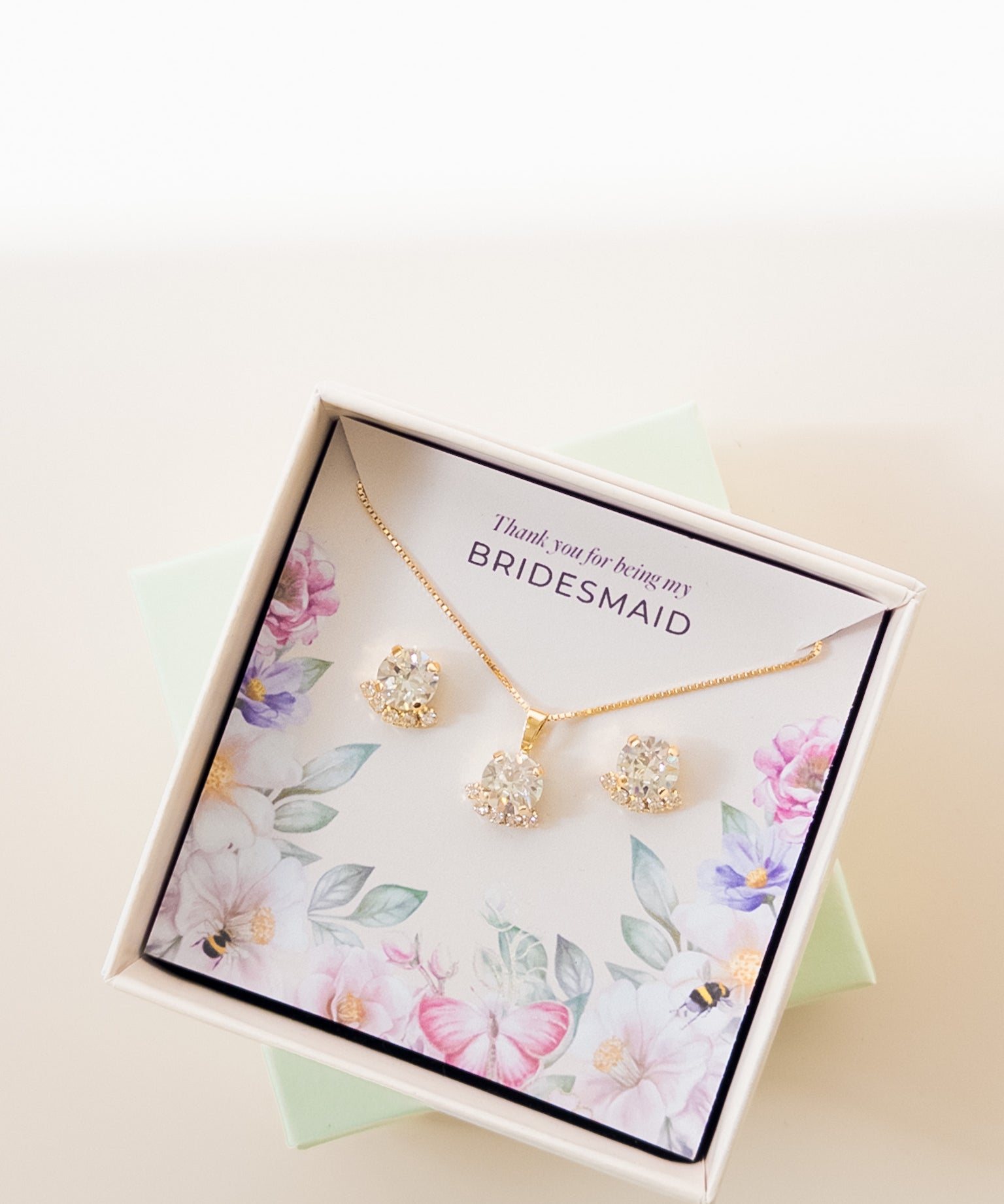 Bride Jewelry Bridesmaid Jewelry Sets Bridesmaid Pendant Bridesmaid Earrings