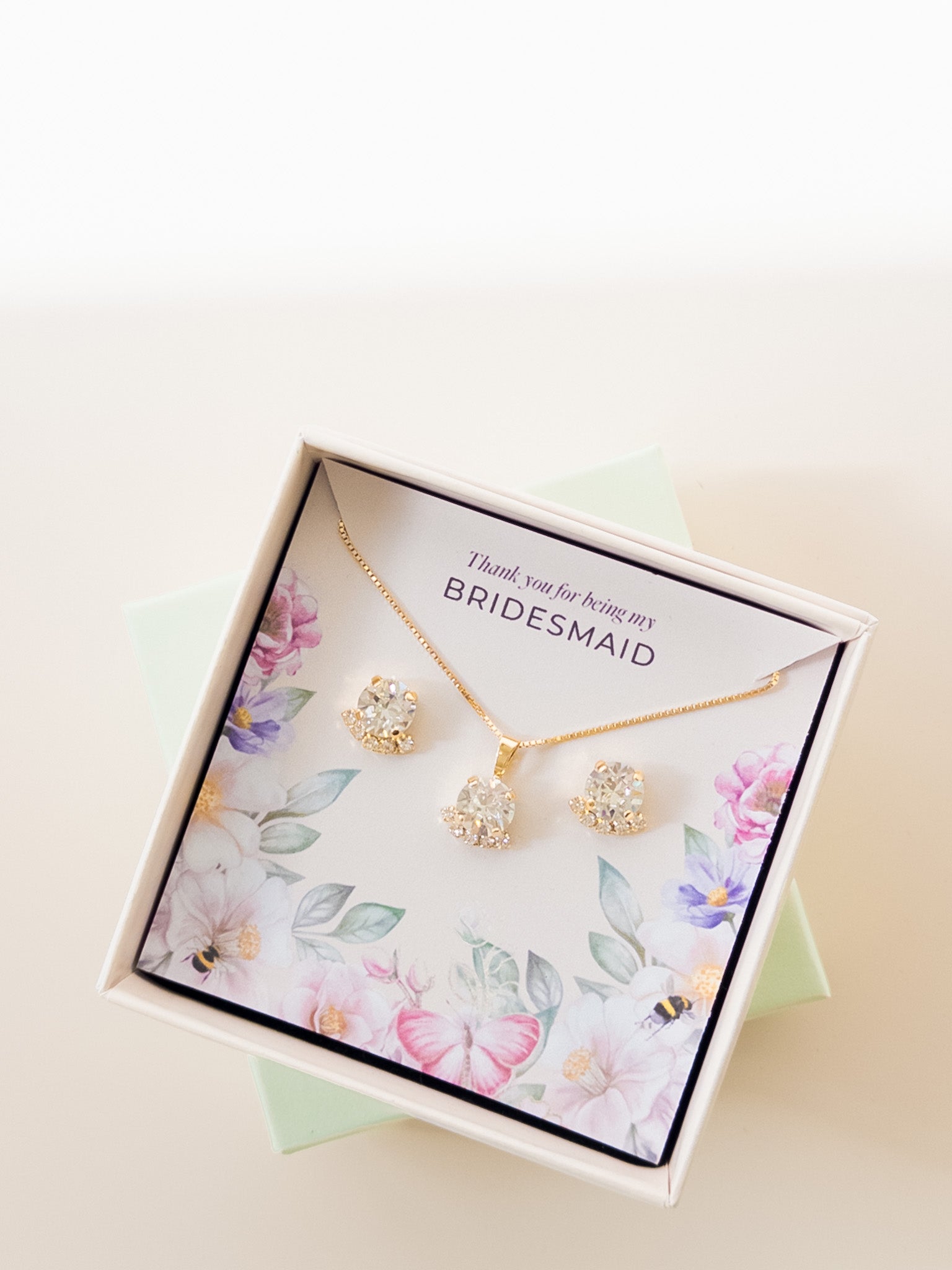 Bride Jewelry Bridesmaid Jewelry Sets Bridesmaid Pendant Bridesmaid Earrings