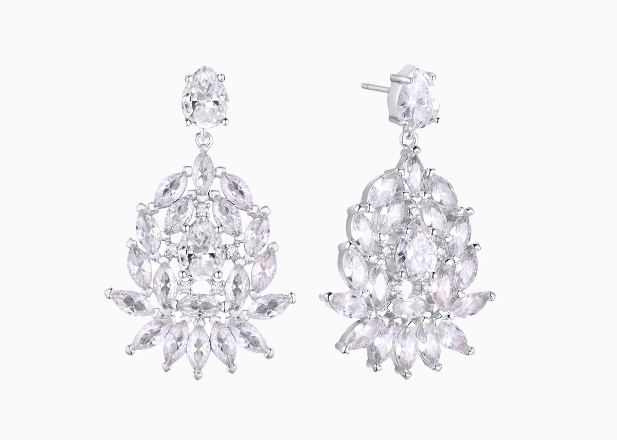 The Chloé Earrings | Crystal