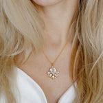 Pendant Necklace Crystal Necklace Wedding Jewelry 