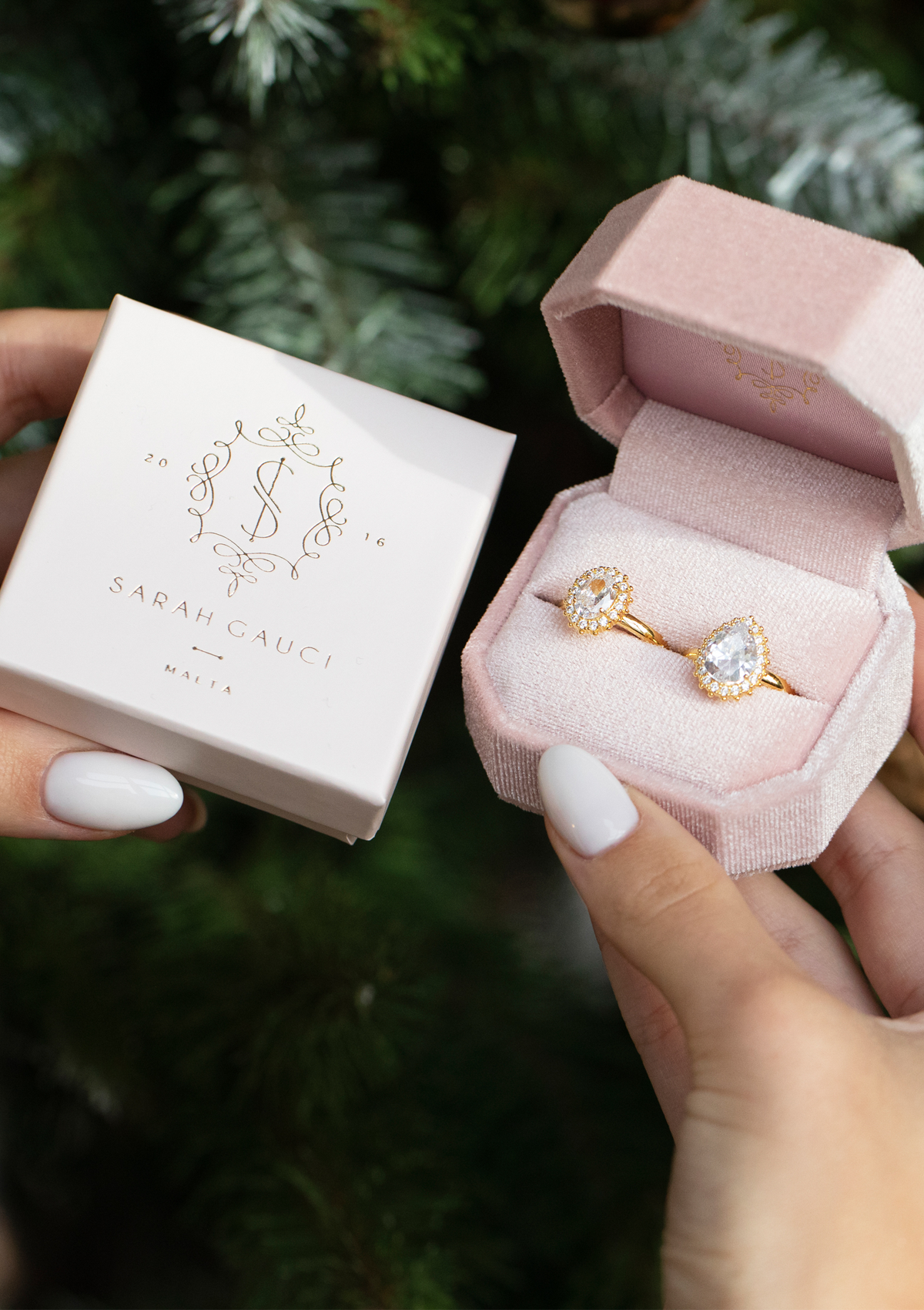 sarah gauci statement gold crystal ring a beautiful christmas gift