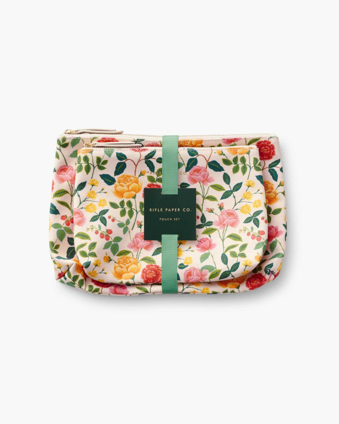Christmas Gift Idea Floral Pouch Set 