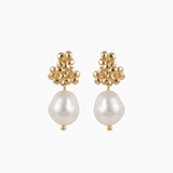 The Marigold Earrings | Pearl