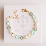 Christmas Gift for her Gold Plated Bracelet by Sarah Gauci Malta Pearl Bracelet Malta