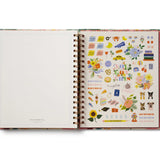17 Month Academic Spiral Planner 2026 - Dahlia