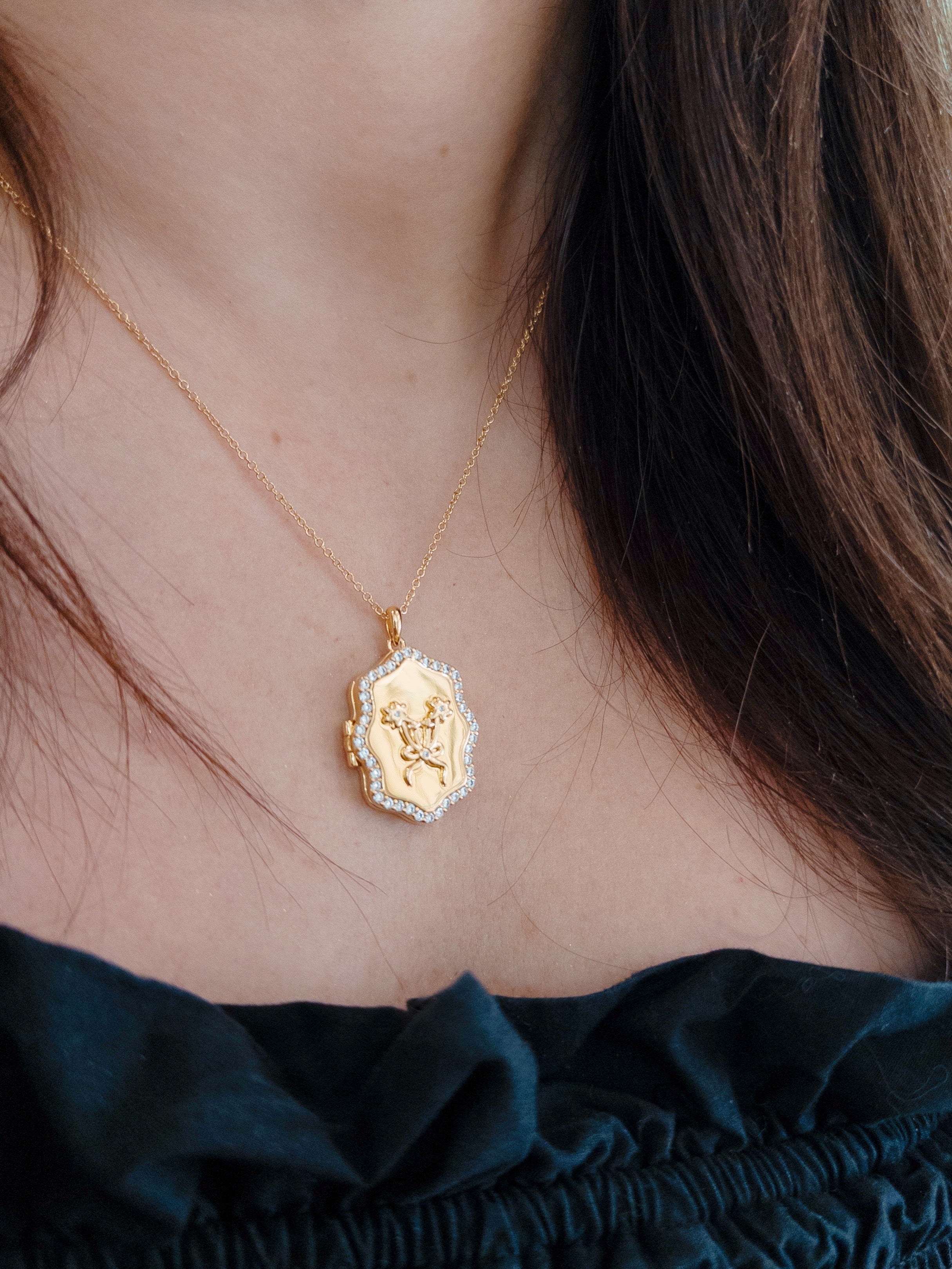 Locket Necklace Malta Locket Malta Sarah Gauci Jewelry Photo Locket Necklace Christmas Gift Malta