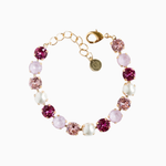 Pink Bridesmaid Jewelry Pink Bracelet 