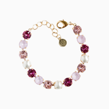 Pink Bridesmaid Jewelry Pink Bracelet 
