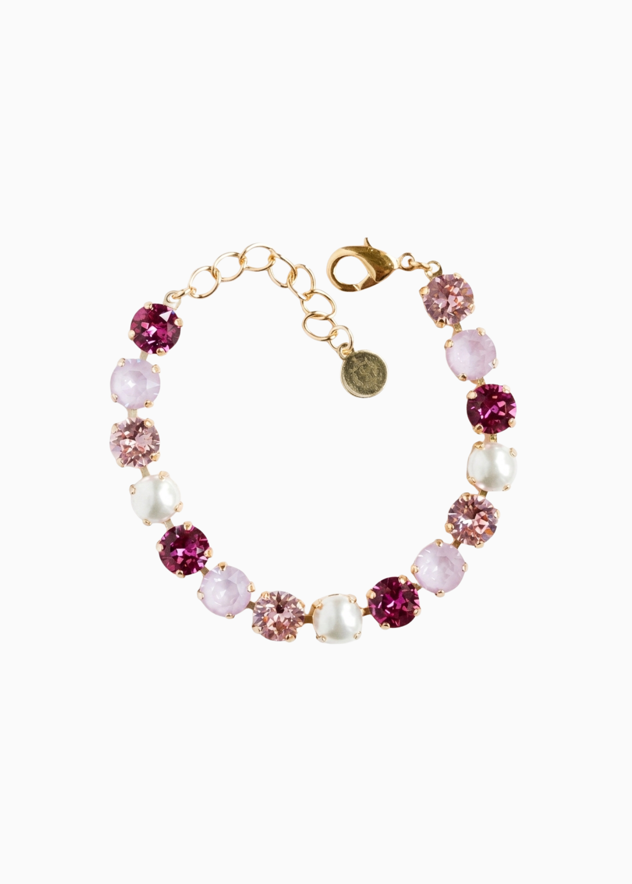 Pink Bridesmaid Jewelry Pink Bracelet 