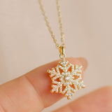 Christmas Gifts Malta Sarah Gauci Jewelry Snowflake Pendant Necklace