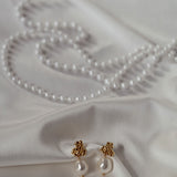 The Marigold Earrings | Pearl
