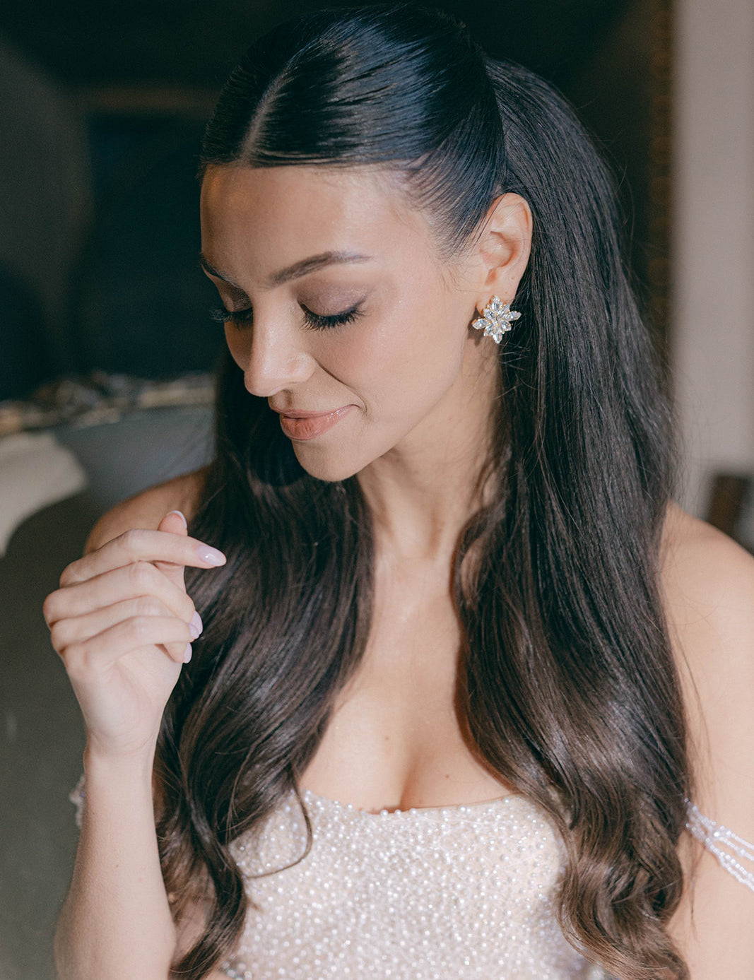 Wedding and Bridesmaid Jewelry Bridal Earrings