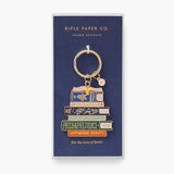 Enamel Keychain - Bookclub