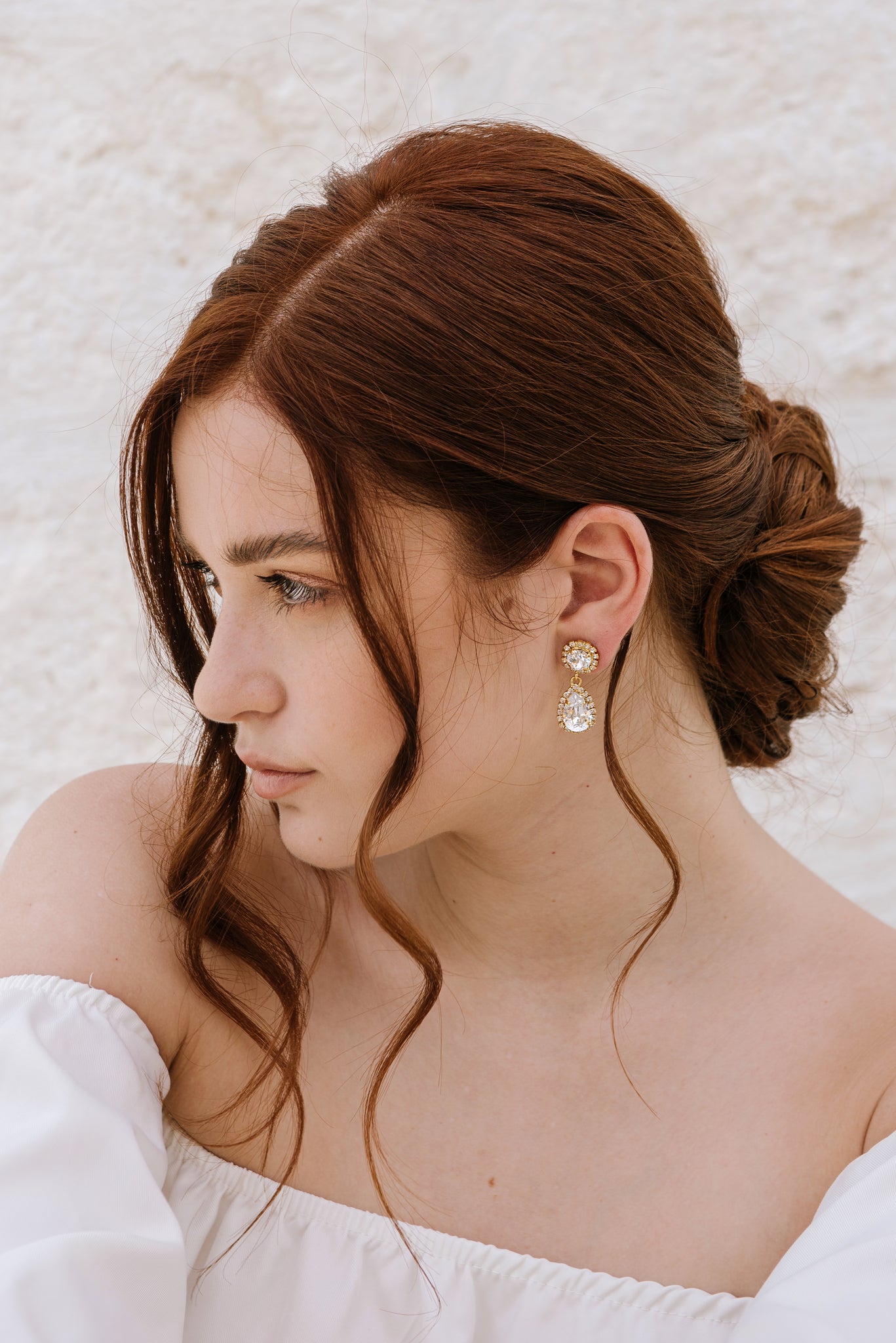 Top Bridal Earrings Sparkling Womens Earrings Sarah Gauci Malta