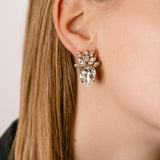 The Frawla Earrings | Crystal